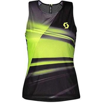 Scott Lauf RC Run - Camiseta de tirantes para mujer, color Negro / Amarillo, tamaño extra-small