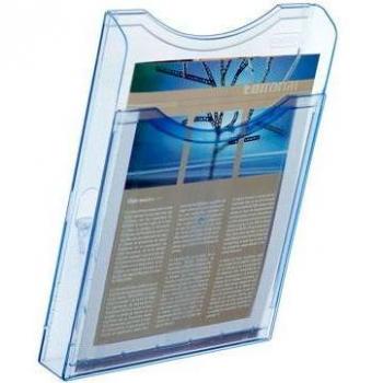 Archivo 2000 Expositor Mural Archiplay 1 Compartimento DIN A4 Vertical 35x235x300 mm Azul Transparente