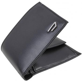 Negro Hiresh XS D Logotipo cartera de Diesel