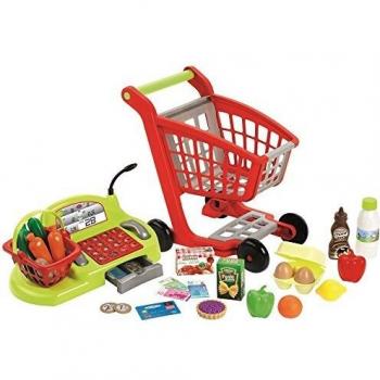 Caja registradora 100% Chef con carrito y 30 accesorios