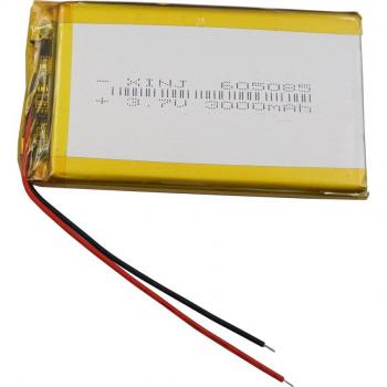 3.7V 3000mAh 11.1Wh Polymer Lithium Rechargeable Battery for Tablet, PC, DashCam, and E-Book