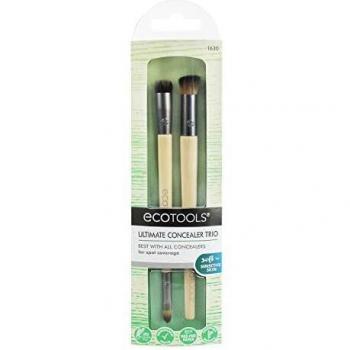 EcoTools® - Juego con brochas para maquillaje de ojos, incluye una brocha doble