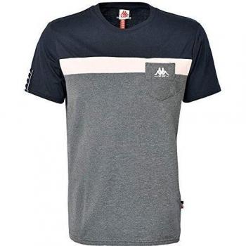 Kappa 304PIY0_948_2XL - Camiseta IDO, talla azul/rosa, 2XL