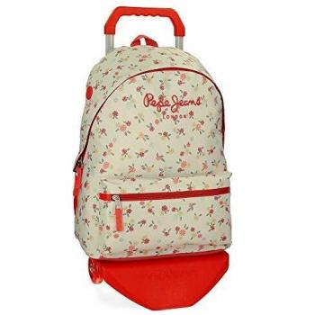 Pepe Jeans Joseline Mochila 42 cm con carro