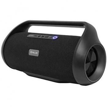 TELLUR Obia - Altavoz Bluetooth 50 W TWS, Radio FM, Manos Libres, USB, Entrada Auxiliar 3,5 mm, Color Negro