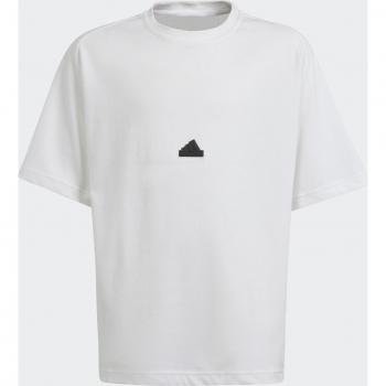 Camiseta adidas Z.N.E. para niños en color blanco