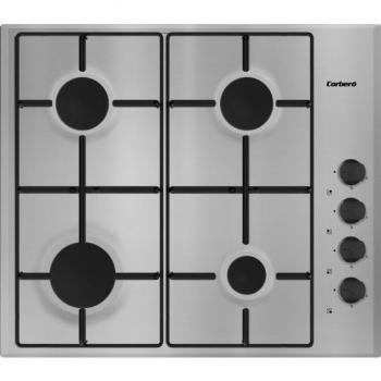 Placa de Gas Corberó CPGS422X 4 Quemadores Butano/Natural 58cm Acero Inoxidable