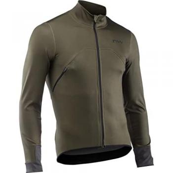 Chaqueta de ciclismo para hombre Northwave Extreme H2O 2, impermeable, color verde oscuro, talla M
