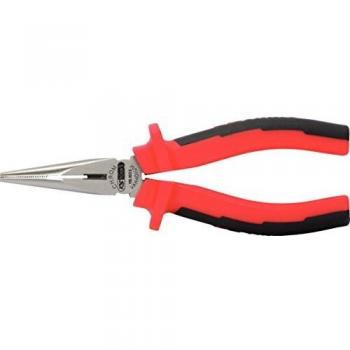Alicate de boca semirredonda ERGOTORQUE KS TOOLS, 160mm, con mangos bi-componentes