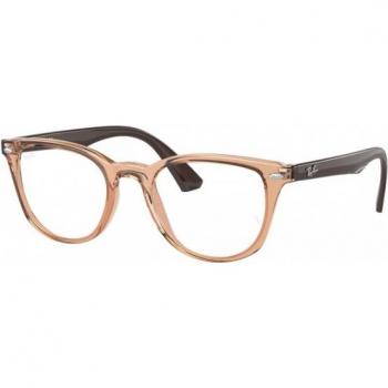 Ray-Ban Kids RY1601 Eyeglasses, Color: 3899, Light Brown, Square Frame, Size: 46, Blue Light Block Available
