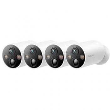 Cámara de Seguridad IP TP-Link Tapo C425 - 4 Pack, Resolución 2560 x 1440, Interior/Exterior, Con Batería, Visión Nocturna a Color, Detección IA
