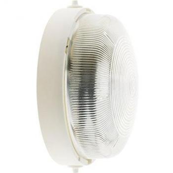 Aplique exterior IP44 E27 60W Clase II Blanco con apertura de 1/4 de giro