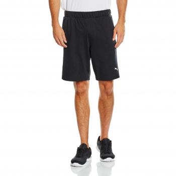 Puma Ess Jersey Shorts 9` Pantalones Cortos, Hombre, Negro, L