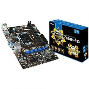 MSI H81M-E33 - Placa base