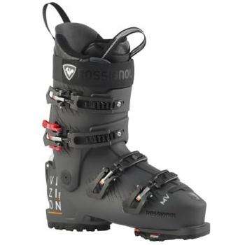 Botas de esquí alpino Rossignol Vizion 4B Pro 120 MV GW para hombre, características: flexión 120, ancho de pie medio (MV), diseño en color gris