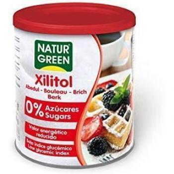 NaturGreen Xilitol - Azúcar de Abedul, Edulcorante Natural, Sin Gluten y Lactosa - 500g