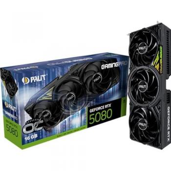 Palit GeForce RTX 5080 GamingPro OC 16GB GDDR7 Tarjeta Gráfica HDMI/3xDP