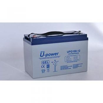 Batería Gel UPG100-12 de 100Ah, 12V, sin mantenimiento, uso general