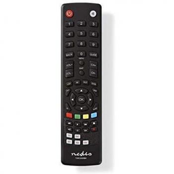 Nedis TVRC2020BK Mando a Distancia Universal | Preprogramado | Control de 2 Dispositivos
