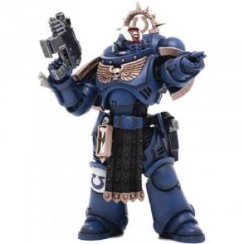 Figura de colección 1/18 Ultramarines Primaris Lieutenant Amulius 12 cm