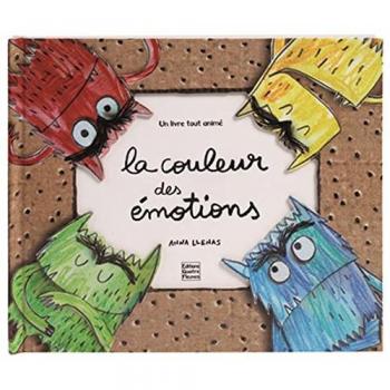 La couleur de las emociones: libro pop-up animado de Anna Llenas