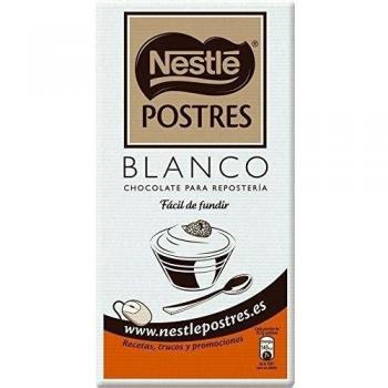 Nestlé Postres Chocolate Blanco para Fundir, 180g