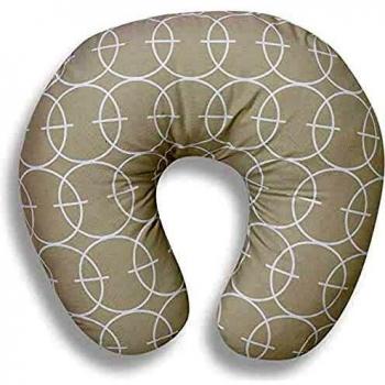 Cojín Lactancia Círculos Beige