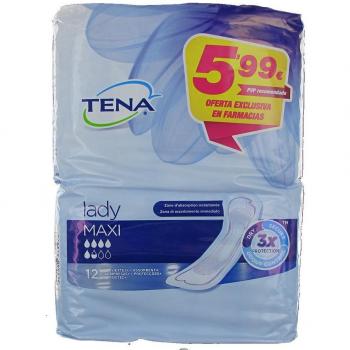 Tena Discreet Maxi Night Incontinence Pads 12 Pack