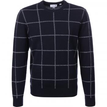 Lacoste Ah9187, suéter para Hombre, Azul
