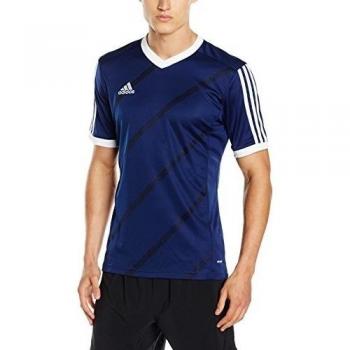 adidas Tabe 14 JSY - Camiseta para hombre, color rosa / plata, talla S
