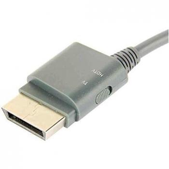 CABLE AUDIO Y VIDEO HD AV XBOX 360 COMPONENTES