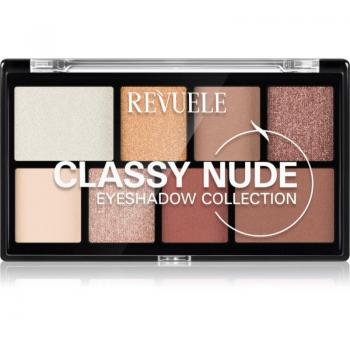 Paleta de Sombras Revuele Eyeshadow Collection Tono Classy Nude 15 g