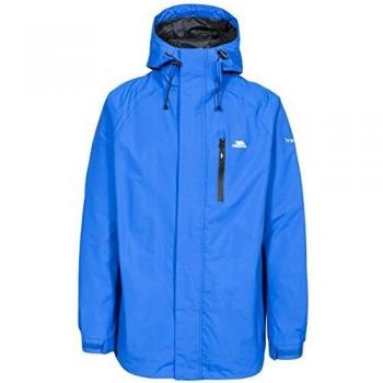 Trespass Hombres de Pearson Impermeable Chaqueta Impermeable con Capucha, Hombre, Color Azul, tamaño XS