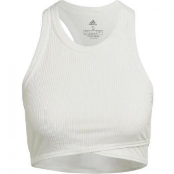 Sujetador Deportivo Adidas Yoga Studio Blanco