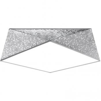 Aplique de techo hexa 45 silver