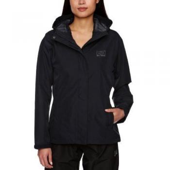 Chaqueta impermeable Helly Hansen Seven J para mujer, transpirable, color azul marino, tamaño L