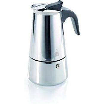 Cafetera Espresso Emilio 6 Tazas Acero Inoxidable