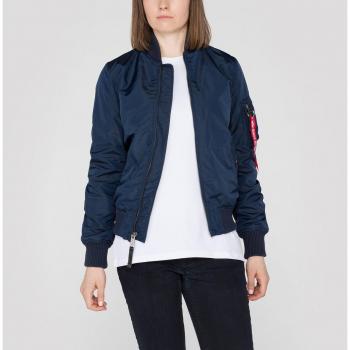 Chaqueta Bomber de Mujer Alpha Industries MA-1 TT en color azul rep