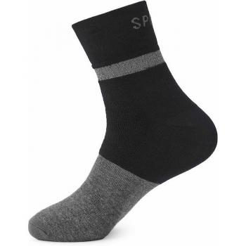 Calcetín de ciclismo unisex Spiuk Top Ten medio negro gris