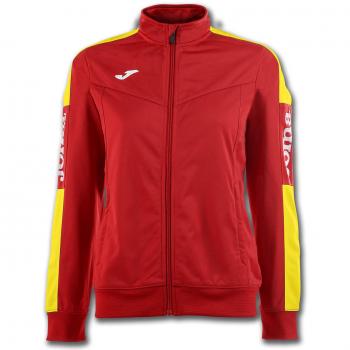 Joma Champion IV Sudadera, Niñas, Rojo-Amarillo, XS
