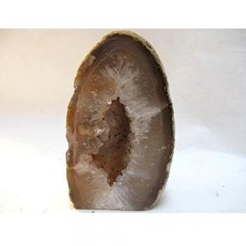 natural mente - Ágata, Ágata Extremo, 0,21 kg, aprox. 8 cm, mineral, cristal, piedra, Ágata curativas Geode, nº 1264