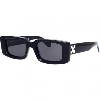 Off-White Arthur Sunglasses OERI016 Color 1007 Black Dark Grey Unisex Size 56 MM