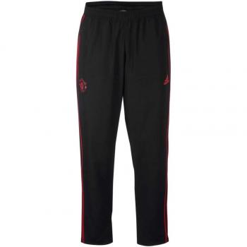 adidas Manchester United Downtime pantalón, Hombre, Noir, Blaze Red, Core Pink, FR : M