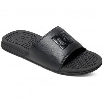 DC Shoes Bolsa Men's Slides - Comfortable Black Sport Sandals