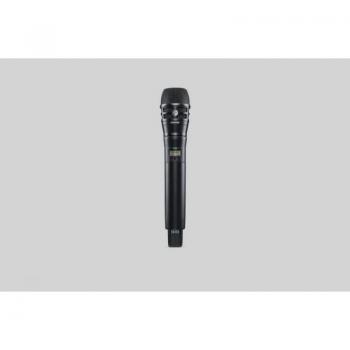 Shure ADX2/K8 Digital Handheld Wireless Transmitter with KSM8 Capsule, K54: 606-663MHz, Black