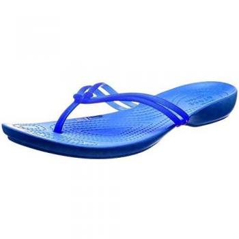 Crocs Isabella Femminile Flip Slip Croslite On Flip Flop Cerulean Blu-Blue-5 Dimensioni 5