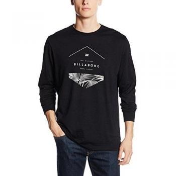 Billabong Split Hex-Camiseta de manga larga para hombre, color negro, FR: