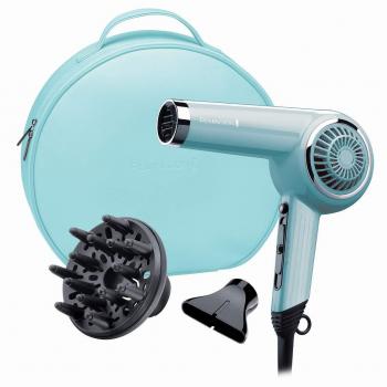 Secador de pelo retro Remington Bombshell Azul D4110OB - 3 temperaturas y 2 velocidades