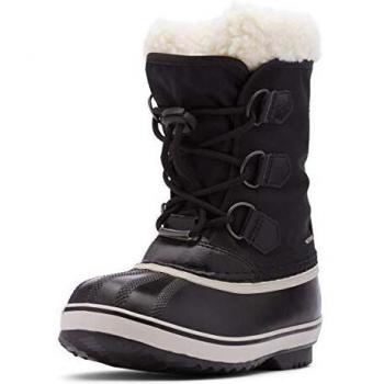 Sorel Yoot Pac Nylon, Botas de Invierno Unisex Niños, Negro