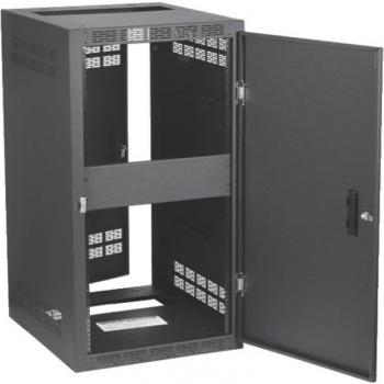 Atlas Sound 221-30 Stand-Alone Floor Cabinet, Adjustable Rails, 30 Depth, 21RU